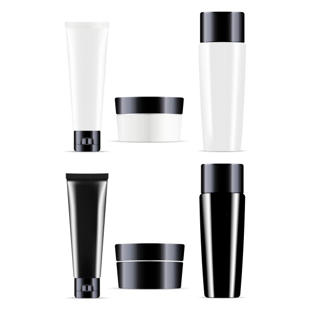 化妆品瓶容器膏霜瓶包装3d图片下载