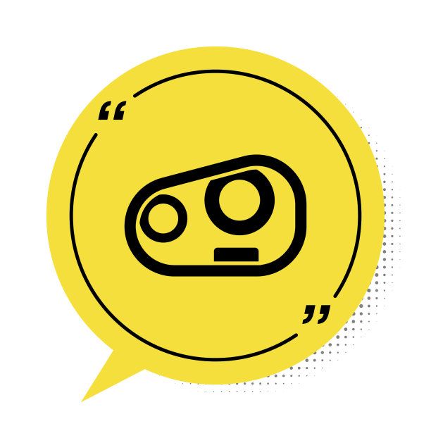 黑色汽车前灯图标孤立在白色图片下载