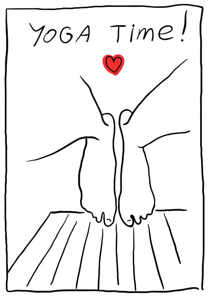 瑜伽的时间图片下载