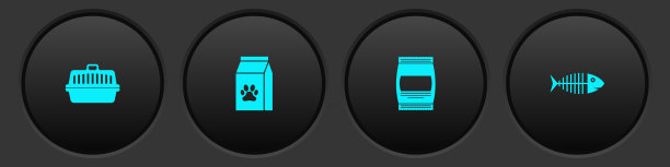 设宠物手提袋，用于宠物和鱼的食品图片下载