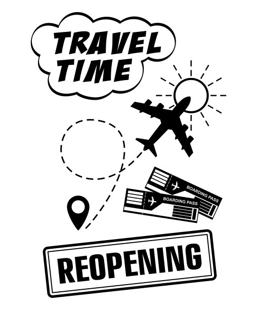 隔离后航空旅行重新开放图片下载