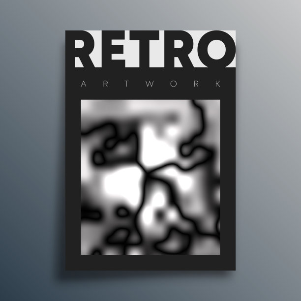 抽象的最小设计传单，海报，小册子封面，组合模板，墙纸，排版，或其他印刷产品。矢量图图片下载