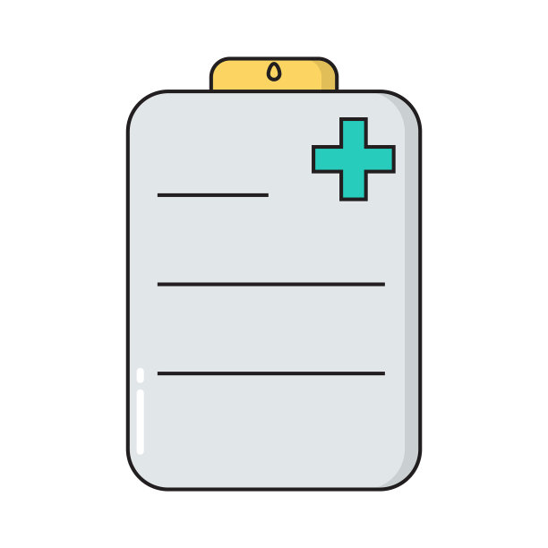 医生的绘图板简单的医疗图标在流行图片下载