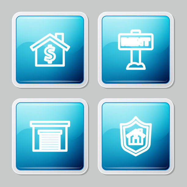 设行屋用美元符号挂招牌图片下载