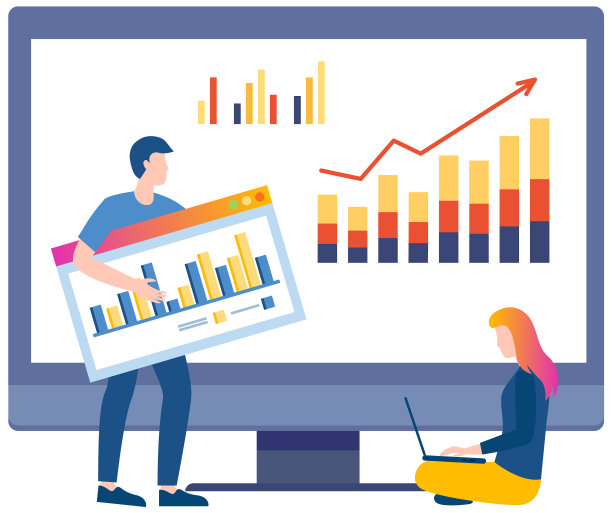 专业的财务分析师团队图片下载