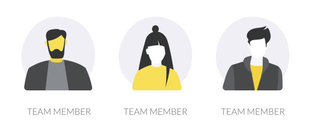 团队成员概念隐喻图片下载