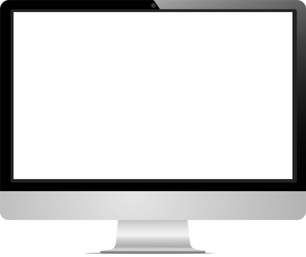 空白空白MAC电脑监视器图片下载
