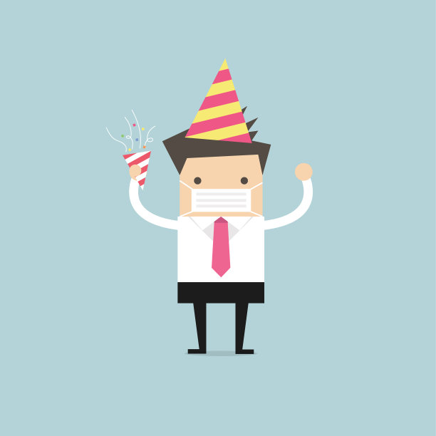 商人在一个聚会上庆祝图片下载