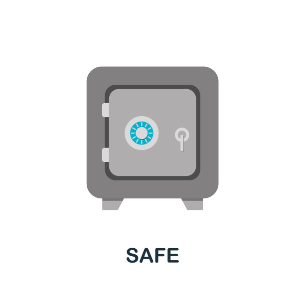 安全的平面图标颜色简单的元素从野生图片下载