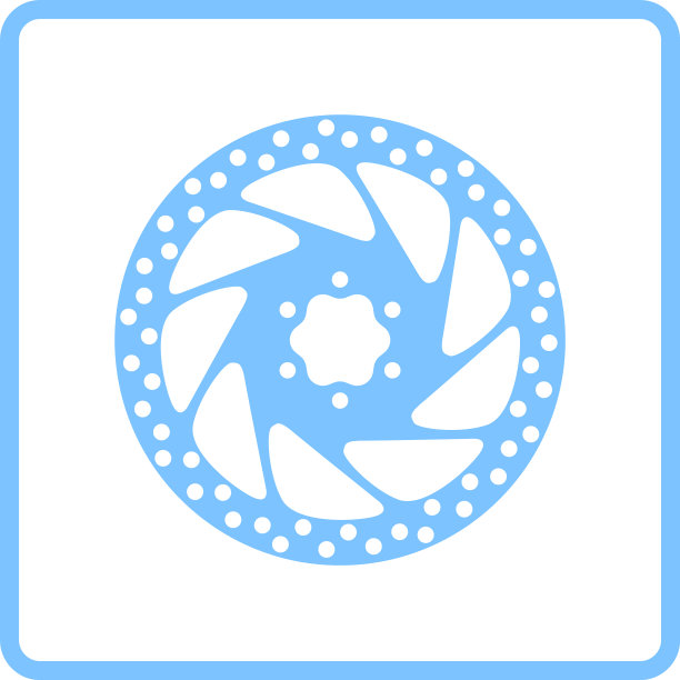 自行车制动盘图标图片下载