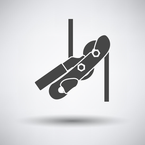 登山绳索攀登者的偶像图片下载