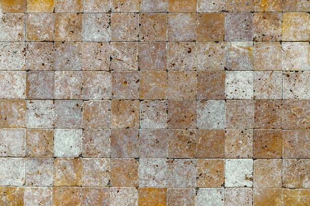 纹理石灰岩(贝壳石、贝壳石、贝壳石)瓷砖，背景。图片下载