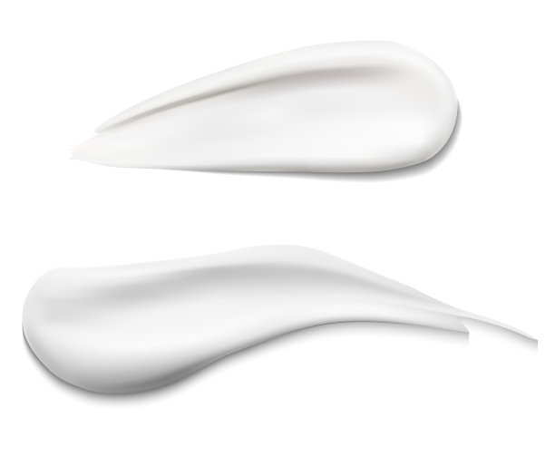 护肤霜涂抹面霜纹理图片下载