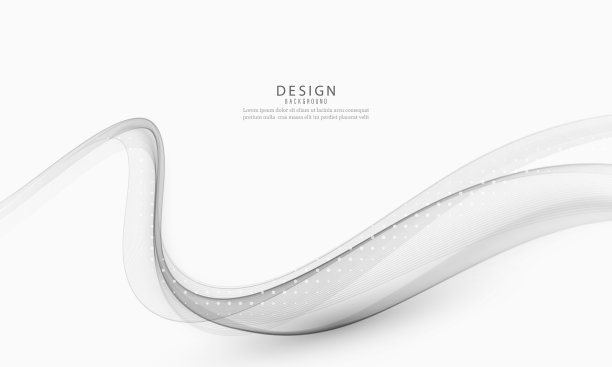 抽象灰波抽象背景波图片下载