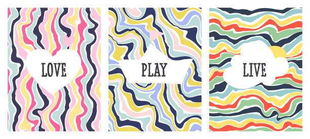 动态流体条纹背景设置图片下载