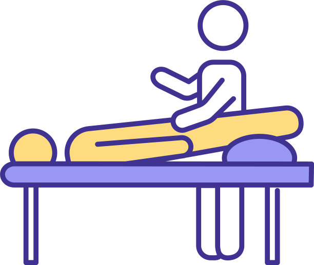 全身按摩RGB颜色图标图片下载