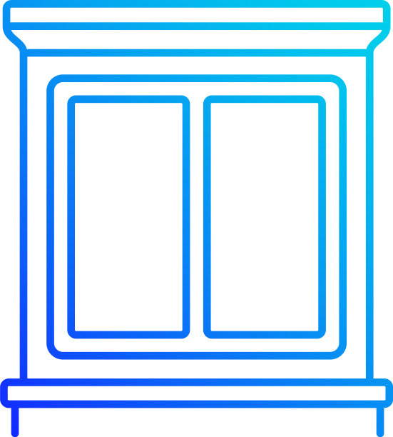 窗口内饰线性图标图片下载