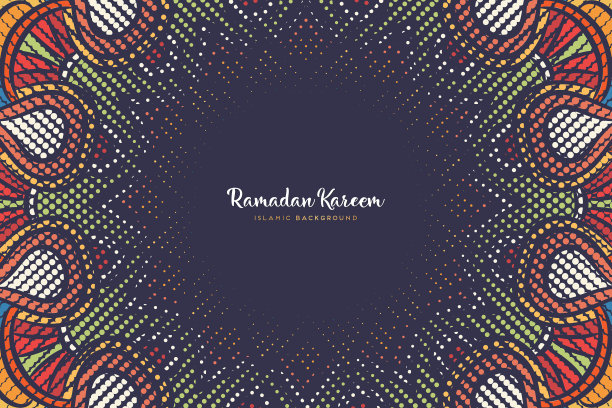 有伊斯兰教背景的曼荼罗图片下载