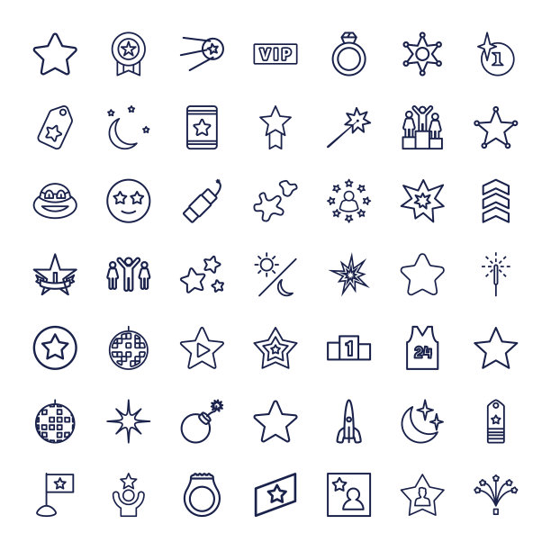 星图标图片下载