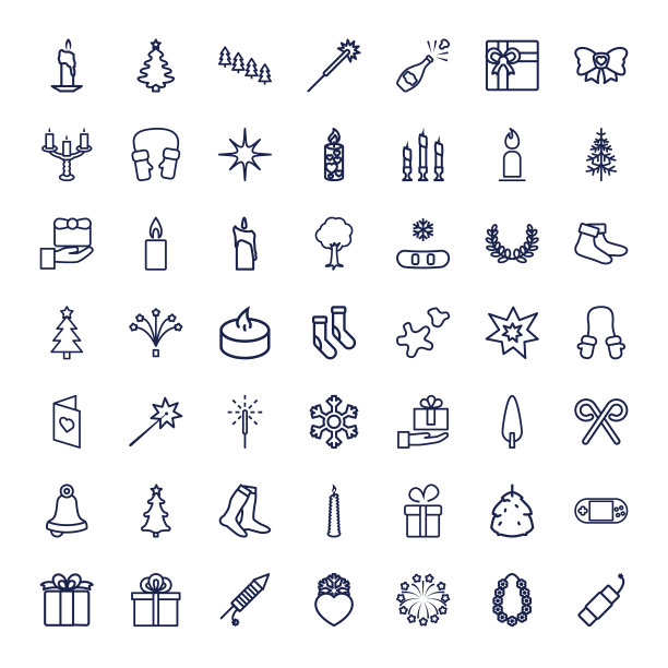 圣诞节的图标图片下载