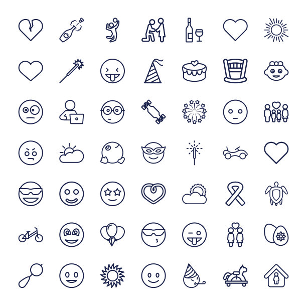 快乐的图标图片下载