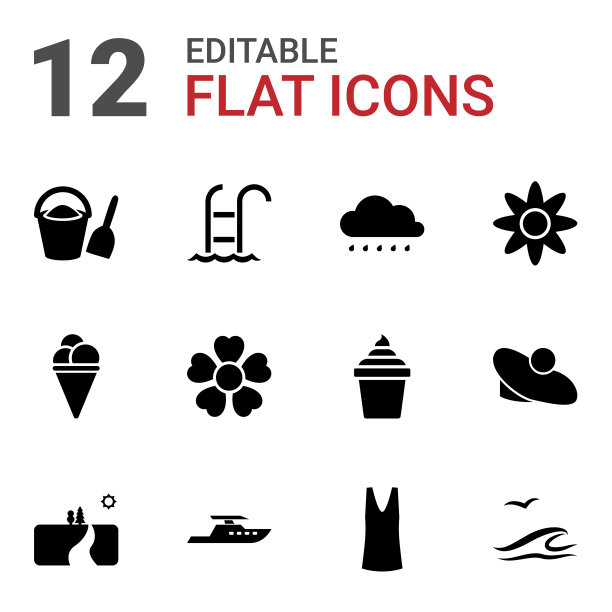 夏天的图标图片下载