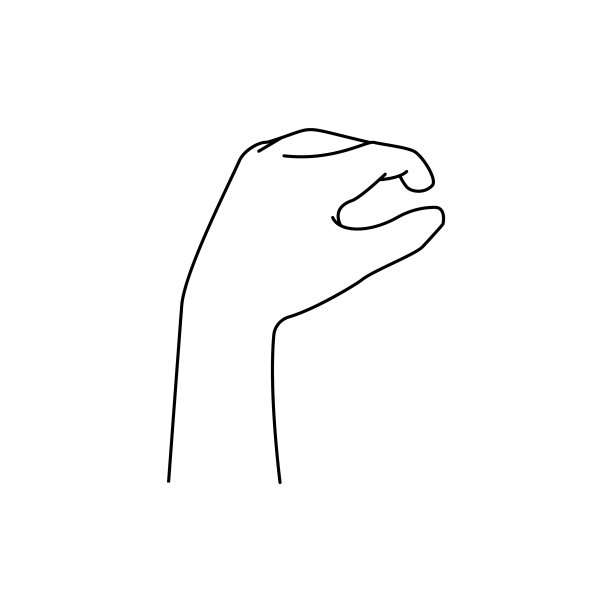 抓手的人的手捏看不见的东西图片下载