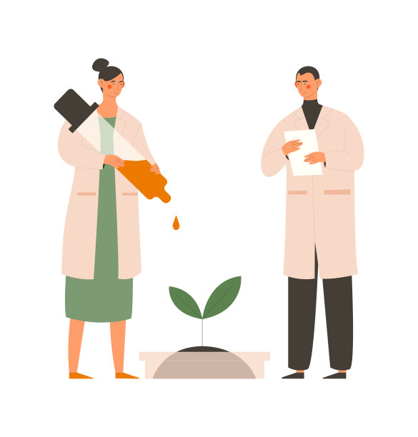 年轻的男女科学家组成了一个研究小组图片下载