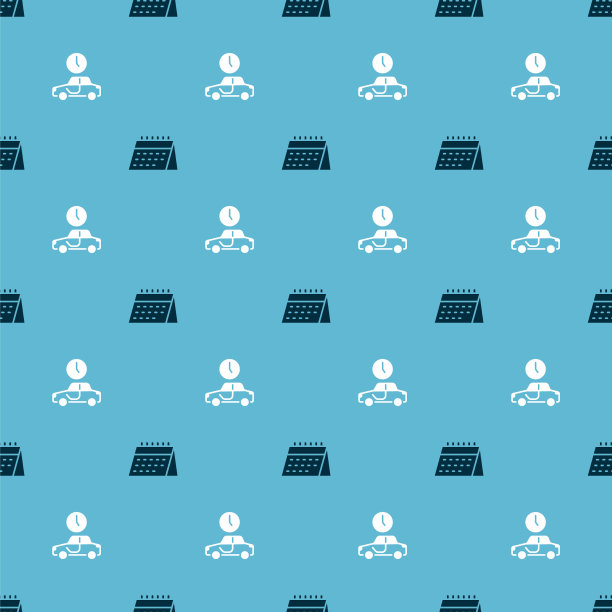 设定日历和时间无缝旅行图片下载