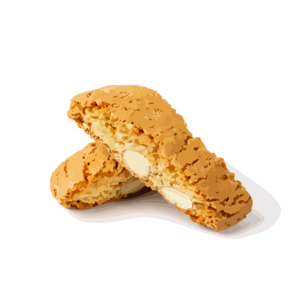 传统意大利坎图上的意大利脆饼图片下载