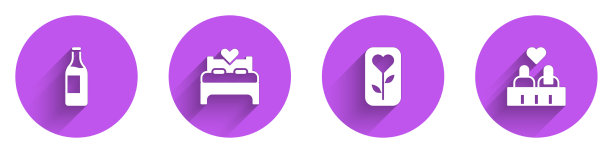 设酒瓶卧室花玫瑰夫妇图片下载