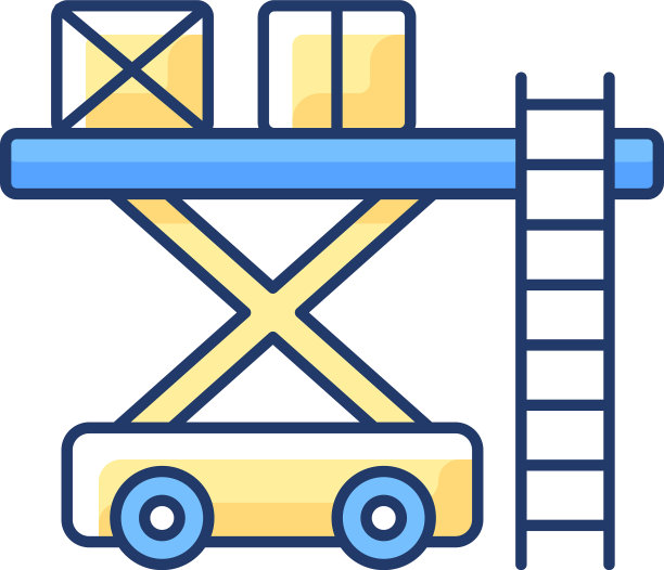 斜坡服务RGB颜色图标图片下载