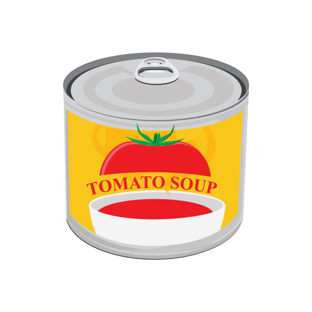 番茄汤罐头图片下载