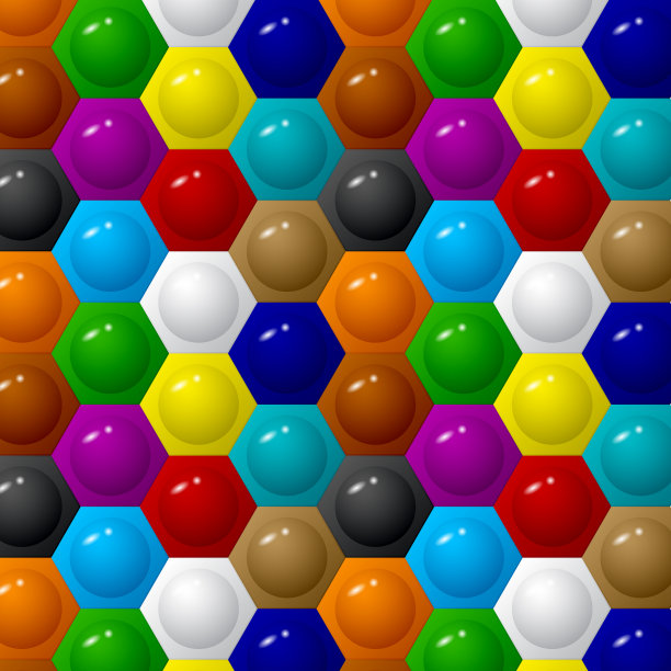 六角颜色背景图片下载