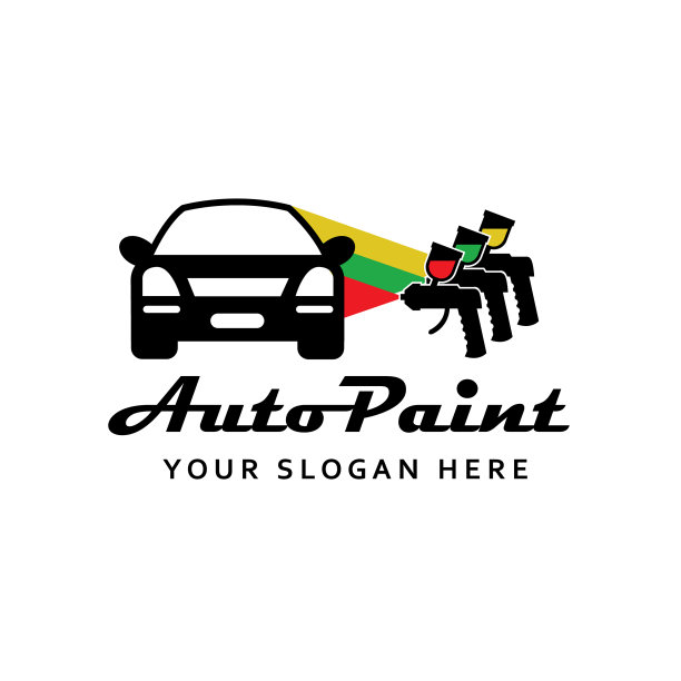 汽车喷枪喷涂图片下载