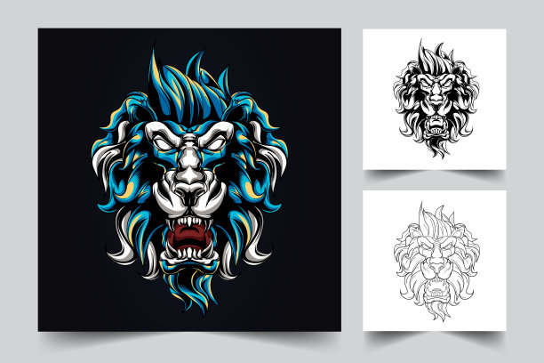 狮子王的艺术品图片下载