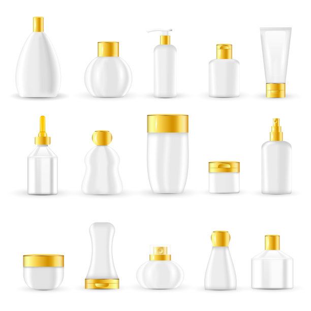 化妆品包装设计套装图片下载