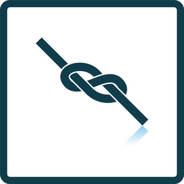 登山家绳结图标图片下载