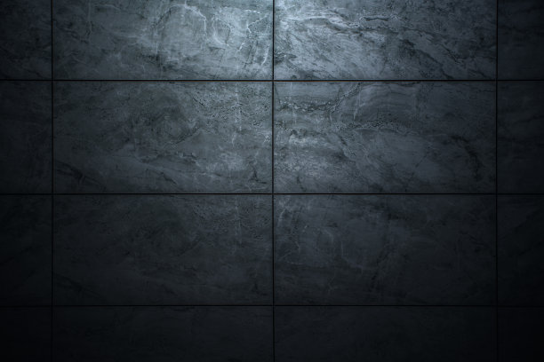 深色瓷砖大理石墙背景图片下载