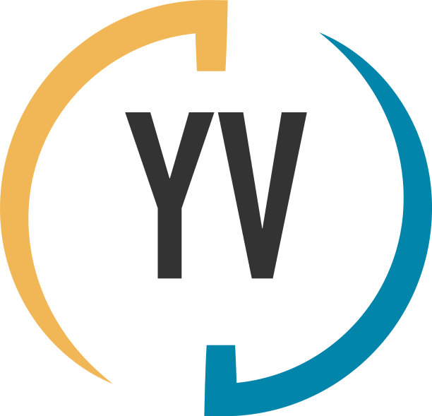 首字母yv swoosh设计标志概念图片下载