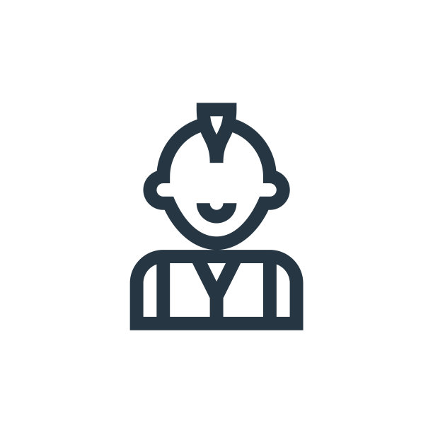 朋克偶像向量从音乐节的概念。细线插图朋克可编辑的笔触。朋克线性标志用于网页和移动应用程序，标志，印刷媒体。图片下载