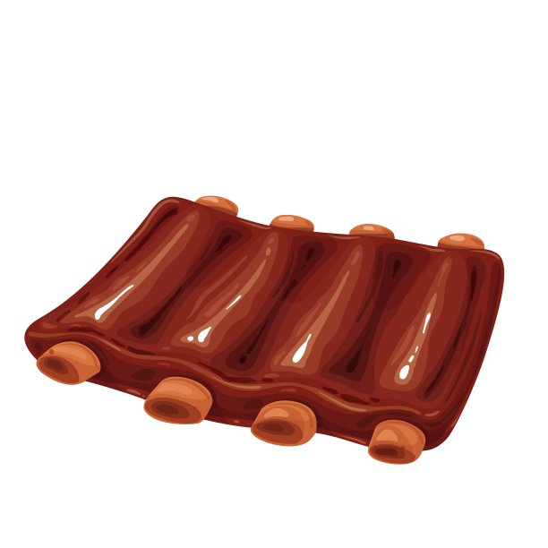 烤猪肋排图片下载