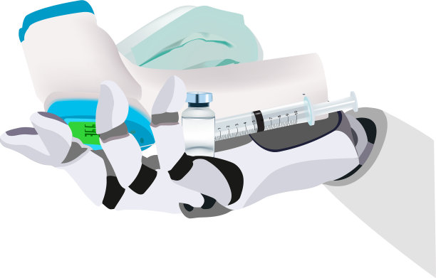 Covit 19仿生手与反Covit 19图片下载