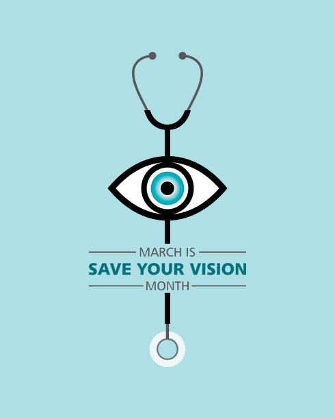 保存你的视力月观察在三月图片下载