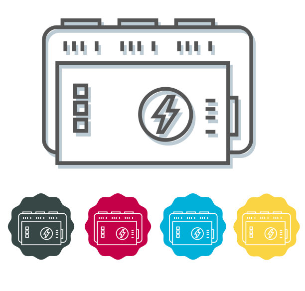 电池管理系统-库存图标图片下载