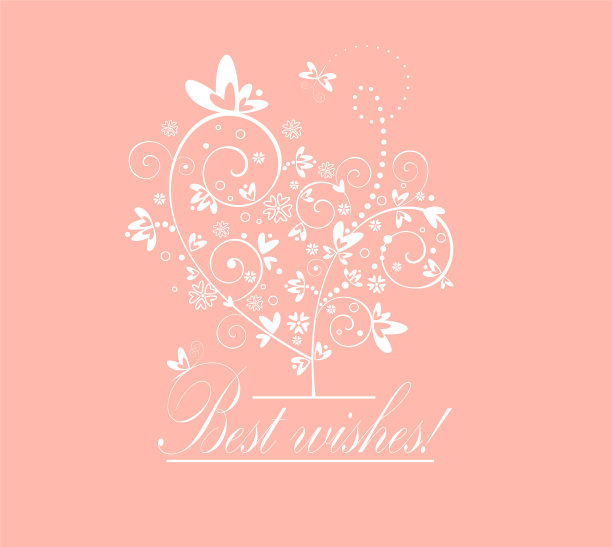 可爱的树卡片图片下载