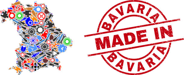 制作巴伐利亚地图集和马赛克图片下载