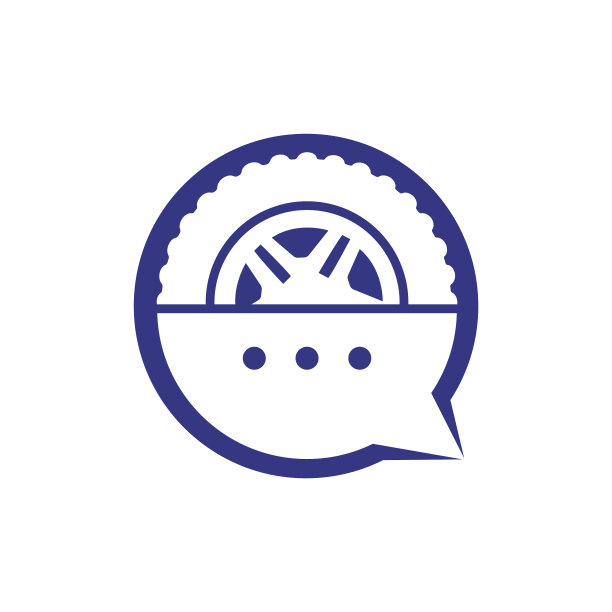 运输聊天标志设计模板图片下载