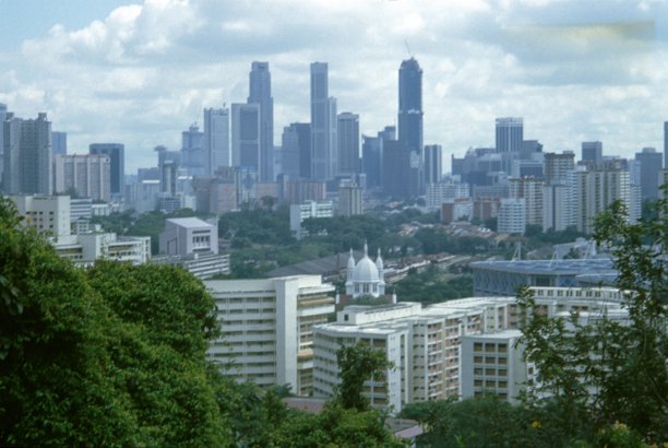 新加坡的天际线图片下载