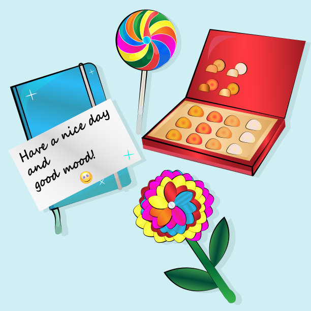 盒子里的糖果图片下载